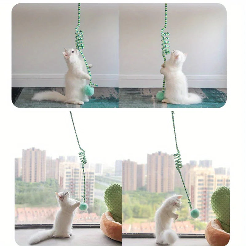 Happytail Interactive Cat Spring Toy