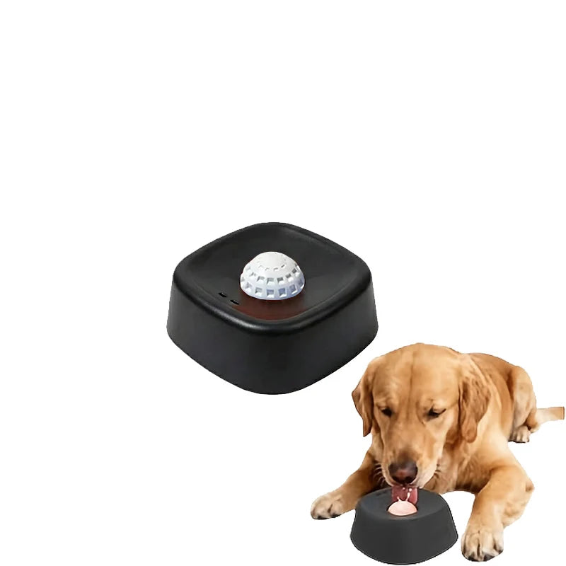 Liquid Slow Dog Bowls Anti-Slip Ball-Shaped Bone Soup Dog Licking Bowl Licking Bowl for Healthy Eating Non-Slip and Anti-Chokin